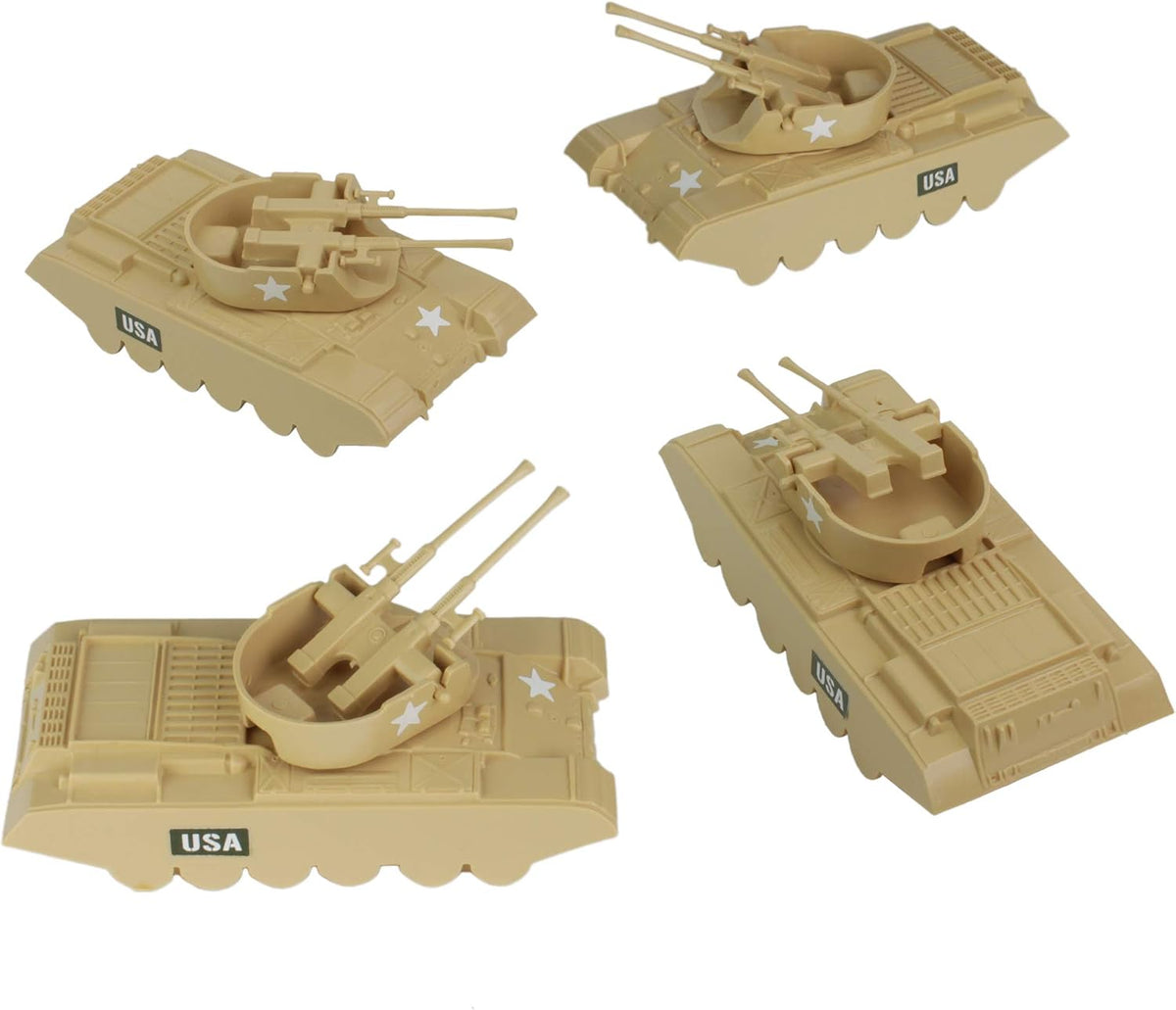 BMC Classic Payton Anti-Aircraft Tanks - Tan - image 2