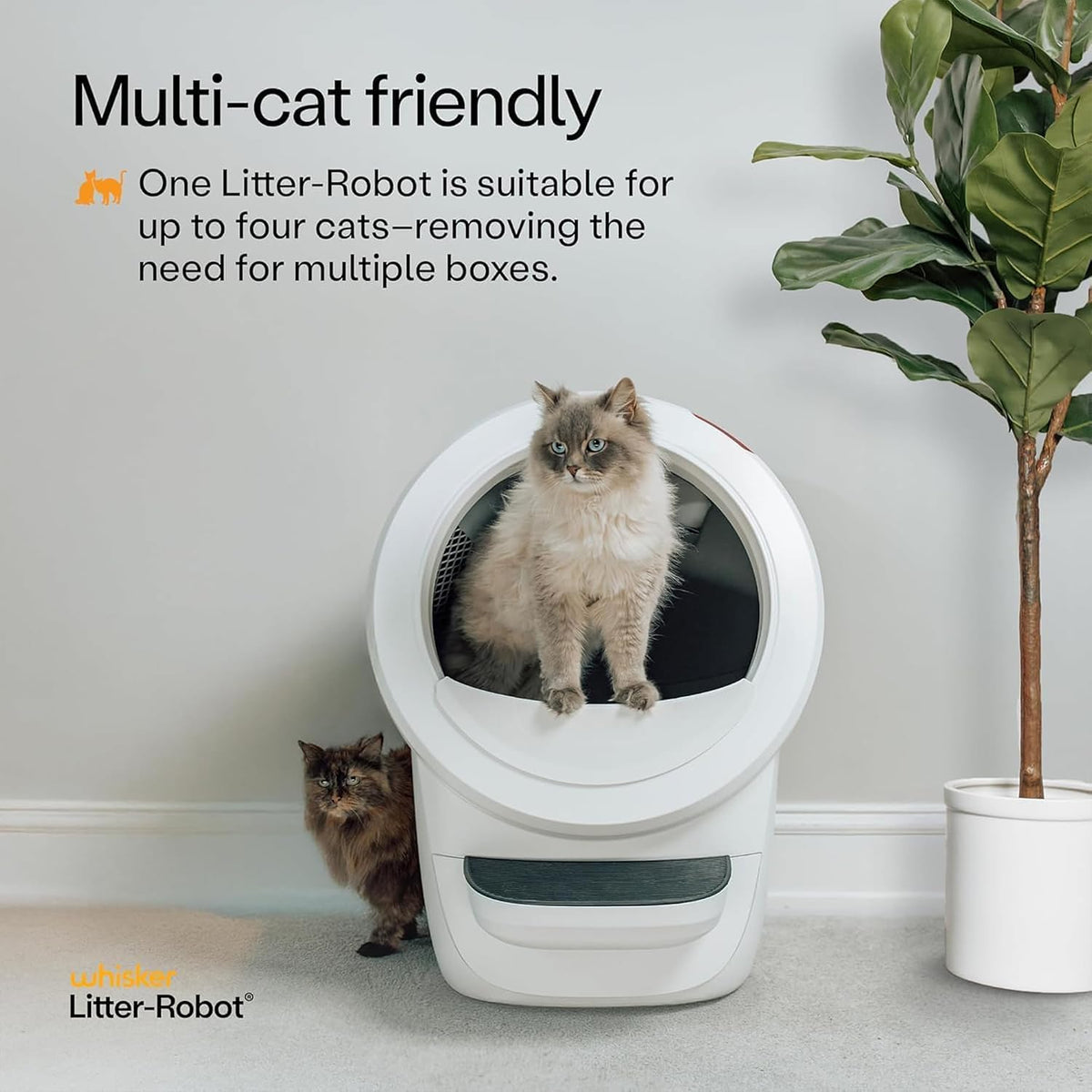Whisker Litter-Robot 4 Supply & Accessory Bundle, Automatic - White / Supply & Accessory Bundle - image 4