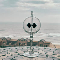 DORAMI large Crookes radiometer, solar light mill in transparent glass - view 12