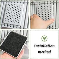 10 Pack Cat Litter Box Charcoal Filters Replacement Carbon Odor - image 4