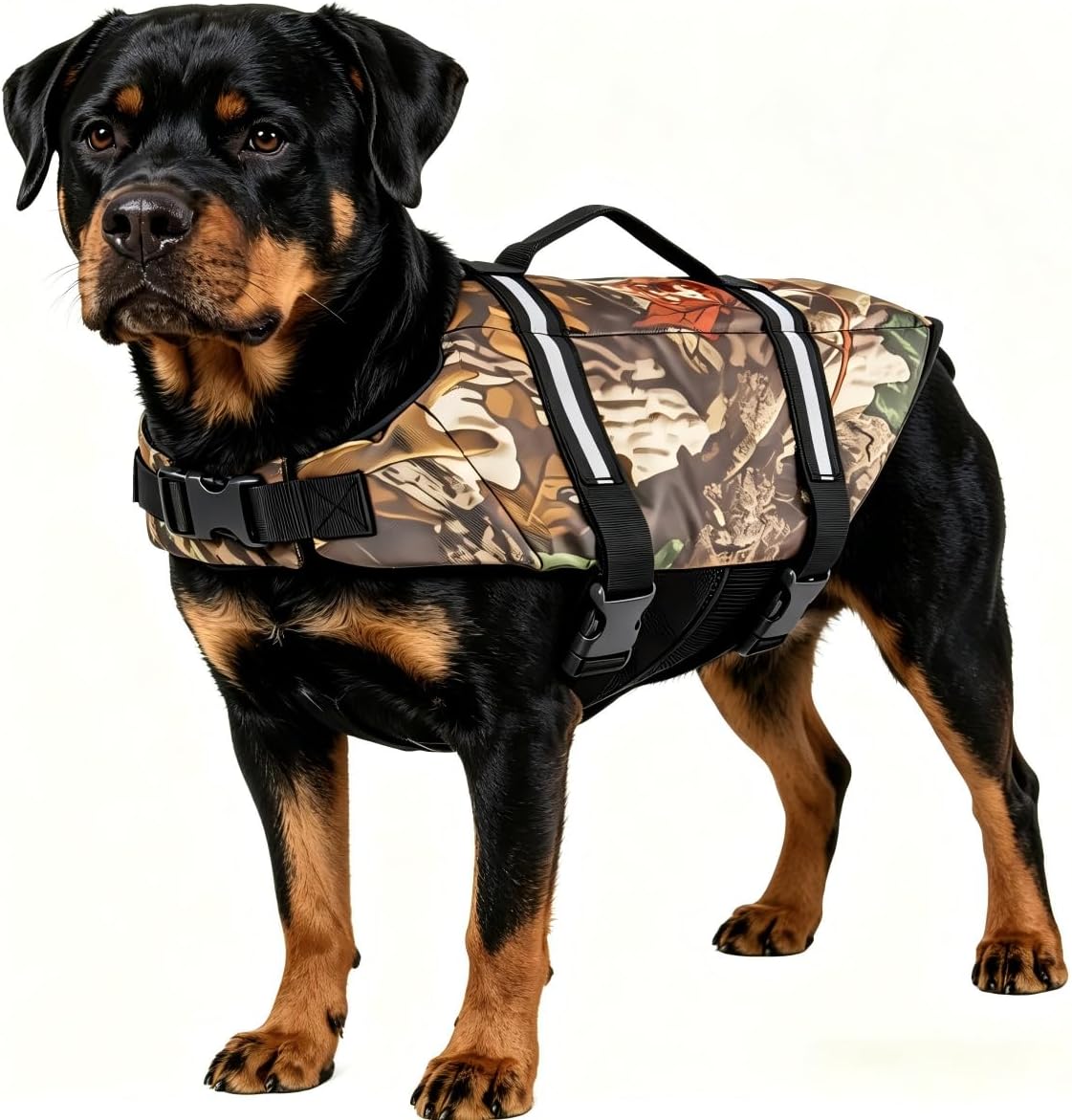 Camo Pet Life Preserver Jacket - Camo dog life jakcet / XL - image 4