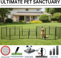 Dog Play Pen Indoors/Outdoor - 6 Panels / 24'' High - image 4