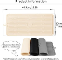 Pet Placemat for Dog and Cat - Beige - image 2