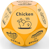 LLYZZ 12-sided food decision dice with engraved dinner options - view 4