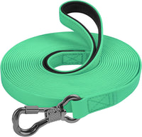 XiaZ Long Leash for Dogs Waterproof - 30ft / Teal