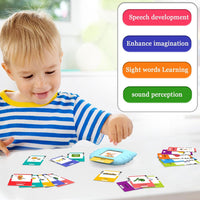 Startcan Talking Flash Cards for Toddlers 1 2 3 4 5 - 560 Dolch Sight Words: Abc, 0-100, Phrases- Pink - image 4