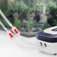 Moonorange Aquarium Air Pump Accessories Kit with Standard Tubing - 10pcs Check Valve-Red - image 4