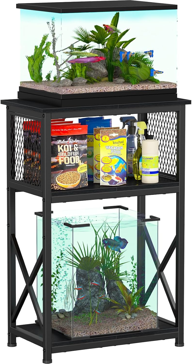 Snughome 10 Gallon Aquarium Stand - Black
