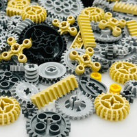 Miutrue technical parts kit with assorted building block gears and wheels - view 7