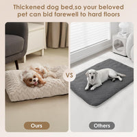 EHEYCIGA Washable XL Dog Beds Large Sized Dog - Beige / 29" x 21"x 3" - image 3