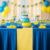 TONIFUL 1st Birthday Black Red Yellow Mouse Themed Table Centerpieces – Fun for Kids & Family - Yellow Banana - image 4