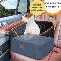 XIEEAOZEE Dog Car Seat for Small/Medium Dogs & Cats Under – Essentials for Dogs - Black - image 3
