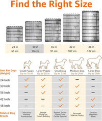 Amazon Basics Portable Foldable Octagonal Metal Exercise Dog Playpen - Single Door / 30"H - image 2