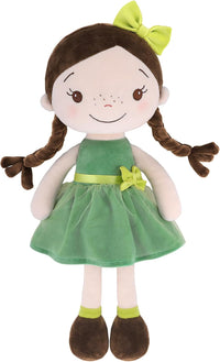 GAGAKU soft baby doll in a floral print rag doll style for toddlers - view 7