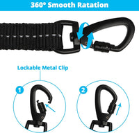 Long Dog Leash 15 FT: Heavy Duty Rope Leashes for Dogs Training - Blue / 30ft*1/2'' - image 3