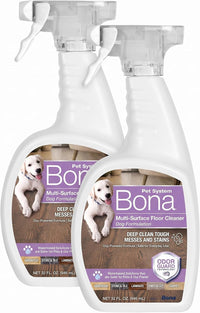 Bona Pet Spray Odor Eliminator, Dog Formulation - 32 Fl Oz (Pack of 2)