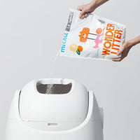 Tofu Cat Litter Natural Clumping Tofu Cat Litter 5.5lb/88oz 5 Scents (Ocean Fresh + Wonder Litter, 2 Pack)