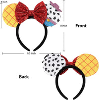 UNSPAZ Mouse Ears Headbands - Ts Yellow - image 2