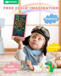 KOKODI LCD Writing Tablet 8.5-Inch Colorful Doodle Board - Pink - image 3