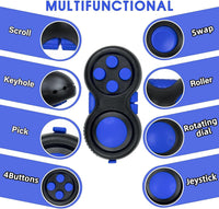Original Fidget Toy Game, Rubberized Classical Controller – Fun for Kids & Family - 2 / Original Version/Blue Style - image 3