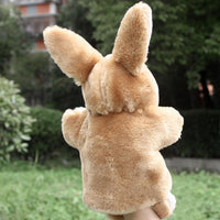 RIY plush rabbit farm animal hand puppet for storytelling and pretend play - view 36