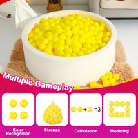 Realhaha 2.76 inch ball pit balls in mixed colors - view 29
