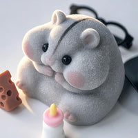 Handmade Hamster Squishy Toy - Gray - image 4