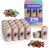 Green Dog Poo Bags Lavender scent, 270 Large Poop Bags - 270coffee