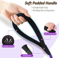 Check Cord Dog Leash Long Lead Obedience Recall Training Tracking - Purple / 3/8 inch * 30foot - image 2