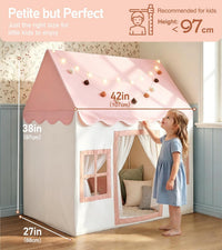 Little Dove Kids Play Tent with Mat - Pink Play Tent / Medium Size - image 2