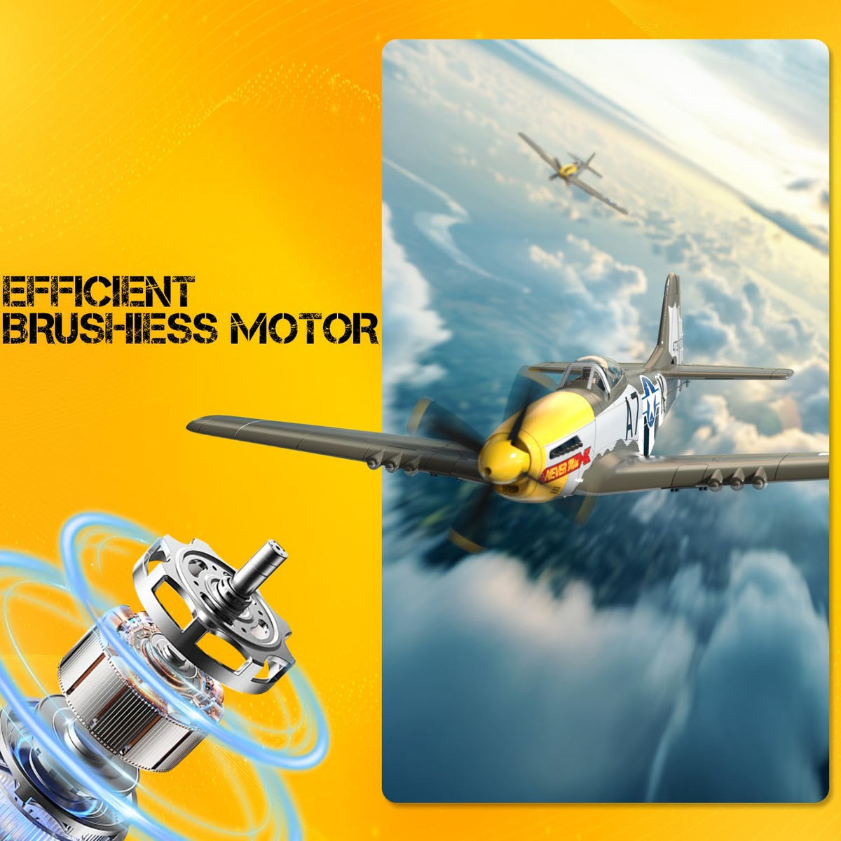 volantexrc RC Plane, 4CH Remote Control Airplane for Beginners & Adults – Fun for Kids & Family - Green - image 4