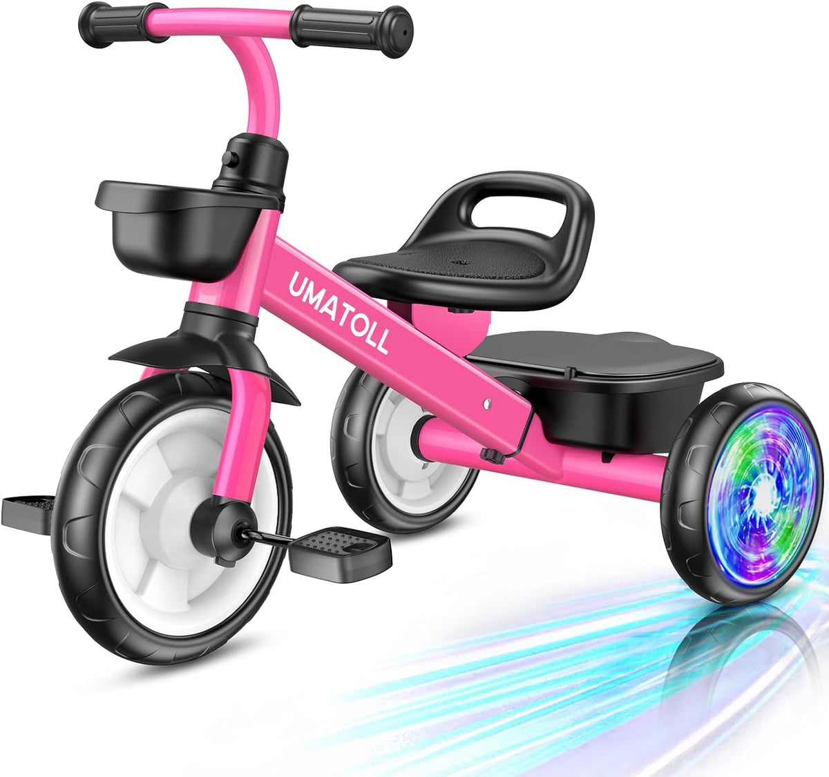 Umatoll Tricycle for 2-5 Year Old - Rose