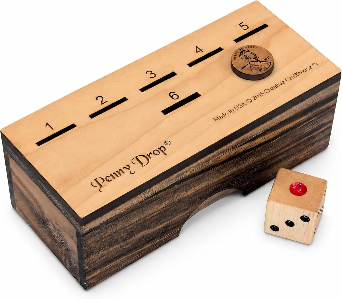 Creative Crafthouse Penny Drop Size Medium from Fun Family or bar Game – Fun for Kids & Family - Medium