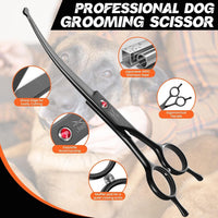 JASON Dog Grooming Thinning Scissors - Black / 7.04 - image 4