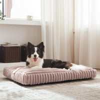 FURTIME Dog Beds Large Sized Dog, Washable Dog Bed for Crate - Pink / L(35"x23"x4") - image 4