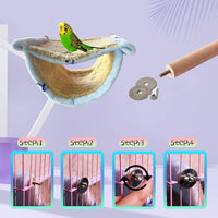 2Pcs Bird Bed for Cage Hanging Hammock Snuggle Hut Parrot Sleeping - image 4
