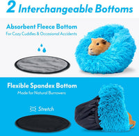 Paw Inspired Furr-O Burrowing Pet Bed Enrichment, Removable Base - Blue - image 3