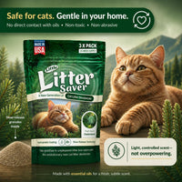 Little Litter Saver | a New Generation Of Cat Litter Box Deodorizer | Unique Slow Release Formula | - Cedar - image 4