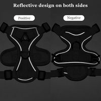 Wanheart cat Chest Harness and Leash - grey / L:11.02-16.5lb - image 4