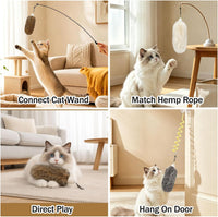 Cat Insect Feather Toys Replacement Cat Toy Wand Refills - Style 10 - image 4