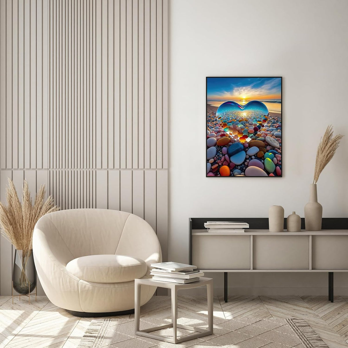Jigsaw Puzzles for Adults 1000 Pieces, Love Pebbles Beach Puzzle - image 3