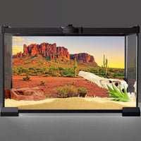 AWERT 24x12 in Terrarium Backdrop Desert Cactus Reptile Habitat - 48x20in/120x50cm - image 2