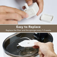 Smartoo 9 PCS Official Filters - Silver / 12 Filters + 12 Sponges - image 4