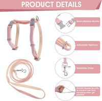 TIESOME Cat Harness and Leash Set - Rabbit - image 4