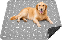 Washable Pee Pads for Dogs, 18"x24" - Gray / 36*48 Inch (Pack of 2)