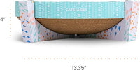 Catstages Scratch Snggle & Rest Elevated Cat Lounger and Cat Scratcher for Relaxing and Play, Includes Catnip