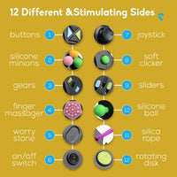 PILPOC theFube Fidget Cube - Blue & Mix - image 3