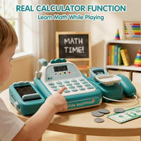 49Pcs Cash Register Toy Set - Green - image 4