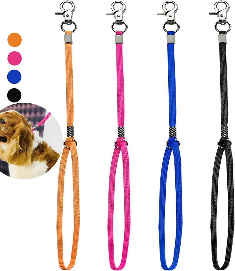 Pet Dog Grooming Loop Adjustable Grooming Noose Sling for Grooming - orange
