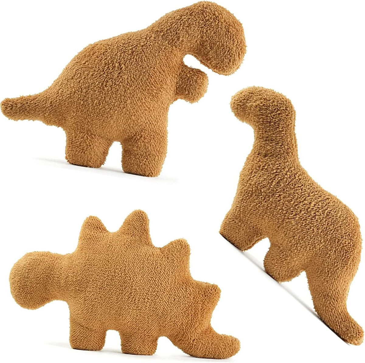 3 Packs Dino Nugget Pillow Plush - 3 Pack 18 Inch Dino